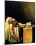 Death of Marat-Jacques-Louis David-Mounted Giclee Print