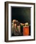 Death of Marat-Jacques-Louis David-Framed Art Print