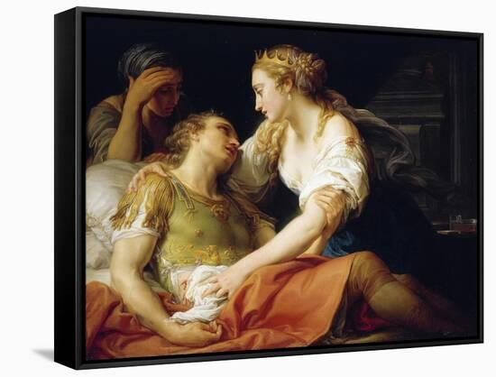 Death of Mark Antony, 1763-Pompeo Batoni-Framed Stretched Canvas