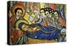 Death of Mary, Ura Kidane Mihret Monastery, Lake Tana, Amhara Region, Ethiopia-null-Stretched Canvas