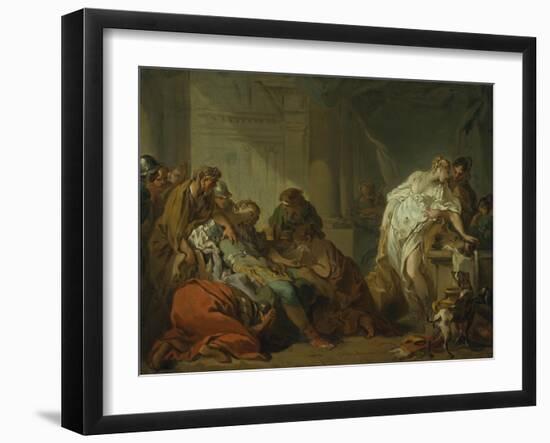 Death of Meleager, c.1727-Francois Boucher-Framed Giclee Print