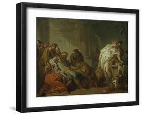 Death of Meleager, c.1727-Francois Boucher-Framed Giclee Print