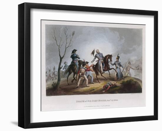 Death of Moore Corunna-W. Heath-Framed Art Print