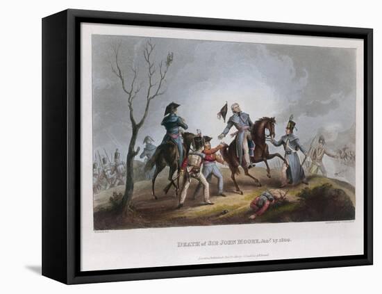 Death of Moore Corunna-W. Heath-Framed Stretched Canvas