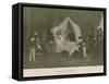 Death of Napoleon I-Charles Auguste Steuben-Framed Stretched Canvas