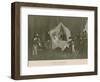 Death of Napoleon I-Charles Auguste Steuben-Framed Giclee Print