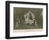 Death of Napoleon I-Charles Auguste Steuben-Framed Giclee Print