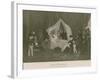 Death of Napoleon I-Charles Auguste Steuben-Framed Giclee Print