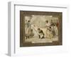 Death of Napoleon on St Helena, 1821-null-Framed Giclee Print