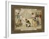 Death of Napoleon on St Helena, 1821-null-Framed Giclee Print