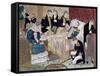 Death of Napoleon on St Helena-Stefano Bianchetti-Framed Stretched Canvas