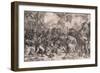 Death of Nelson Ad 1805-Daniel Maclise-Framed Giclee Print