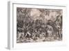 Death of Nelson Ad 1805-Daniel Maclise-Framed Giclee Print