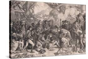 Death of Nelson Ad 1805-Daniel Maclise-Stretched Canvas
