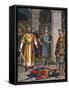 Death of Odoacer, Killed by Theodoric, King of the Ostrogoths-Tancredi Scarpelli-Framed Stretched Canvas