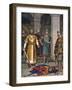 Death of Odoacer, Killed by Theodoric, King of the Ostrogoths-Tancredi Scarpelli-Framed Giclee Print