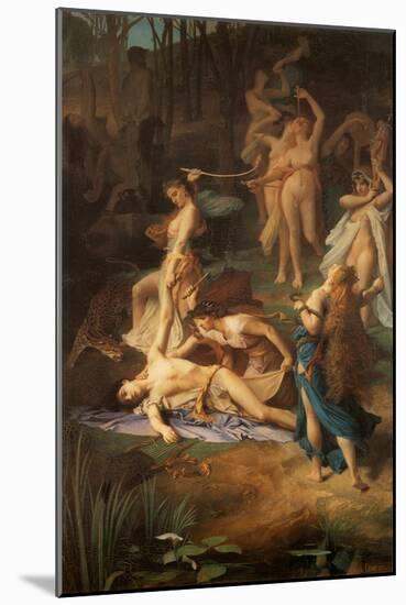 Death of Orpheus, 1866-Emile Levy-Mounted Giclee Print