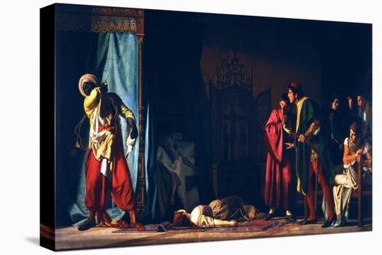 Death of Othello-Pompeo Molmenti-Stretched Canvas