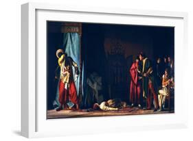 Death of Othello-Pompeo Molmenti-Framed Giclee Print