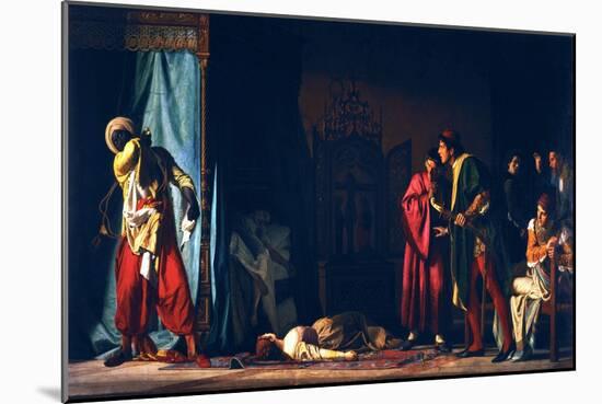 Death of Othello-Pompeo Molmenti-Mounted Giclee Print