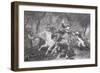 Death of Patrick Ferguson at the Battle of King's Mountain, 7 October 1780-American School-Framed Giclee Print