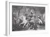 Death of Patrick Ferguson at the Battle of King's Mountain, 7 October 1780-American School-Framed Giclee Print