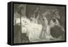 Death of Pericles, 429 BC-Alonzo Chappel-Framed Stretched Canvas