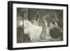 Death of Pericles, 429 BC-Alonzo Chappel-Framed Giclee Print