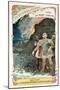 Death of Pliny the Elder in the Eruption of Vesuvius, 79-null-Mounted Giclee Print