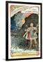 Death of Pliny the Elder in the Eruption of Vesuvius, 79-null-Framed Giclee Print