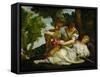 Death of Procris-Paolo Veronese-Framed Stretched Canvas