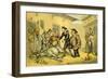 'Death of Punch'-Thomas Rowlandson-Framed Giclee Print