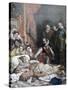 Death of Queen Elizabeth, 1892-Paul Delaroche-Stretched Canvas