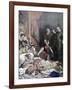 Death of Queen Elizabeth, 1892-Paul Delaroche-Framed Giclee Print