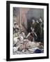 Death of Queen Elizabeth, 1892-Paul Delaroche-Framed Giclee Print