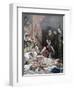 Death of Queen Elizabeth, 1892-Paul Delaroche-Framed Giclee Print