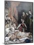 Death of Queen Elizabeth, 1892-Paul Delaroche-Mounted Giclee Print