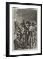 Death of Richard II-Sir John Gilbert-Framed Giclee Print