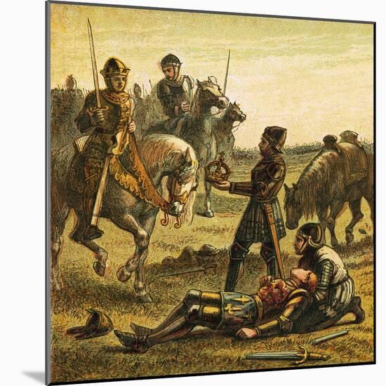 Death of Richard Iii-English-Mounted Giclee Print