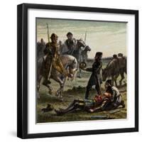 Death of Richard the Third, 1485-null-Framed Giclee Print