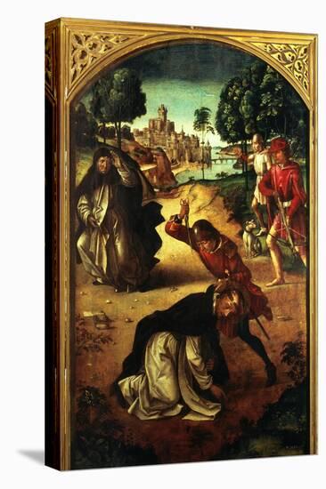 Death of Saint Peter Martyr-Pedro Berruguete-Stretched Canvas