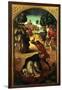 Death of Saint Peter Martyr-Pedro Berruguete-Framed Giclee Print