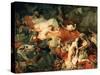 Death of Sardanapalus, 1827-Eugene Delacroix-Stretched Canvas