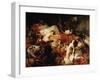 Death of Sardanapalus-Eugene Delacroix-Framed Giclee Print