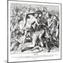 Death of Saul, 1 Samuel-Julius Schnorr von Carolsfeld-Mounted Giclee Print