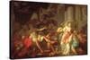 Death of Seneca-Jacques-Louis David-Stretched Canvas