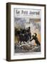 Death of Sergeant Bauchat, Rue De Reuilly, Paris, 1894-Frederic Lix-Framed Giclee Print