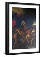 Death of Sinner, 1625-1630-Giovanni Andrea De Ferrari-Framed Giclee Print