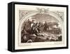 Death of Sir John Moore at the Battle of Corunna-null-Framed Stretched Canvas