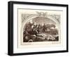 Death of Sir John Moore at the Battle of Corunna-null-Framed Giclee Print